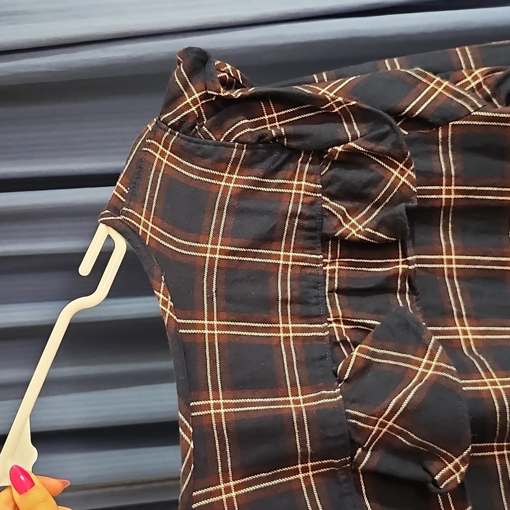 Madewell Ruffle top - Picture 3 of 7